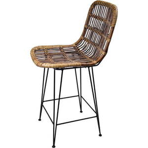 Hnědá ratanová barová židle 106 cm – Ego Dekor obraz