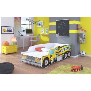 ArtAdrk Dětská auto postel BUILDER Provedení: 70 x 140 cm obraz