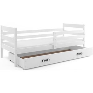 BMS Dětská jednolůžková postel ERYK | bílá Barva: Bílá / bílá, Rozměr: 190 x 80 cm obraz