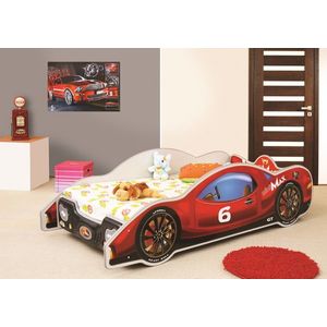 Artplast Dětská postel AUTO MINI MAX | červená obraz
