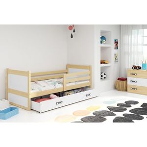 BMS Dětská postel RICO 1 | borovice 90 x 200 cm Barva: Bílá obraz