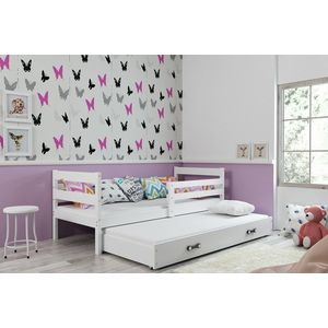 BMS Dětská postel s přistýlkou ERYK 2 | bílá Barva: Bílá / bílá, Rozměr: 190 x 80 cm obraz