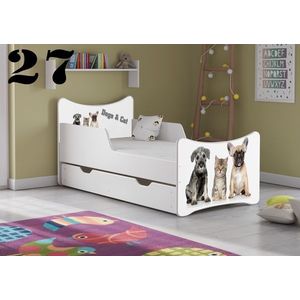 Detská posteľ SMB - zvieratá Provedení: Obrázek č.27 obraz