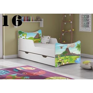 Detská posteľ SMB - zvieratá Provedení: Obrázek č.16 obraz
