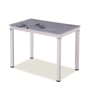 Signal Jídelní stůl DAMAR | 100x60 cm Barva: Bílá obraz