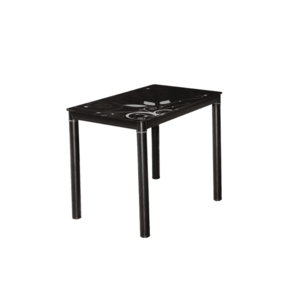 Signal Jídelní stůl DAMAR | 100x60 cm Barva: Černá obraz