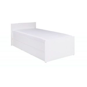 ArtMadex Jednolůžková postel COSMO C08 Barva: Bílá obraz