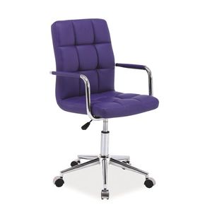 Kancelářská židle Q-022 Fialová, Kancelářská židle Q-022 Fialová obraz