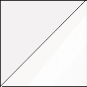 ArtCross Komoda VIKI | 08 Barva: Bílá / bílý lesk obraz