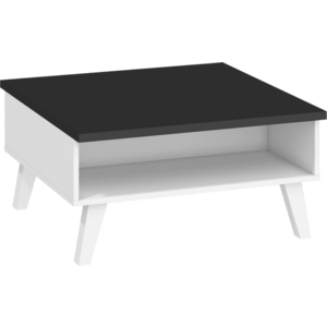 ArtCross Konferenční stolek Nord-06 Barva: Černá/bílá obraz