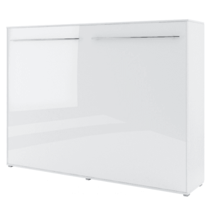 Dig-net nábytek Sklápěcí postel Lenart CONCEPT PRO CP-04 | 140 x 200 cm Barva: bílý lesk / bílá obraz