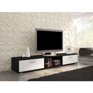 ArtAdrk TV stolek SELLA Barva: černá/bílý mat obraz