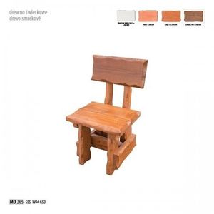 Drewmax Zahradní židle MO265 | ořech lak | výprodej obraz
