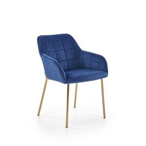 Halmar Jídelní židle KAI K306 | tmavě modrá obraz