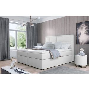 Artelta Manželská postel MERON Boxspring | 140 x 200 cm Barva: Soft 17 obraz