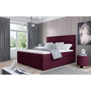 Artelta Manželská postel MERON Boxspring | 160 x 200 cm Barva: Mat Velvet 68 obraz