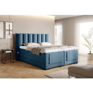 Artelta Manželská postel VEROS Boxspring | elektrická polohovatelná 140 x 200 cm Barva: Savoi 38 obraz