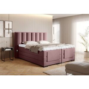 Artelta Manželská postel VEROS Boxspring | elektrická polohovatelná 140 x 200 cm Barva: Velvet Mat 24 obraz