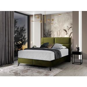 Artelta Manželská postel SAFIRO Boxspring | 140 x 200 cm Barva: Nube 33 obraz