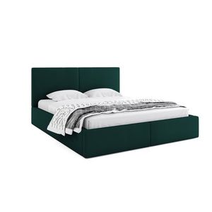 BMS Manželská postel HAILEY | bez matrace 140 x 200 cm Barva: Zelená obraz