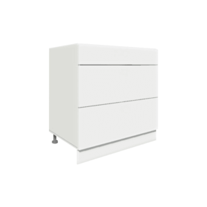 ArtExt Kuchyňská skříňka spodní FLORENCE lesk | D3A 80 Barva korpusu: Bílá obraz