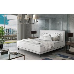 Artelta Manželská postel ASTERIA | 140 x 200 cm Barva: Bílá / Soft 17 obraz