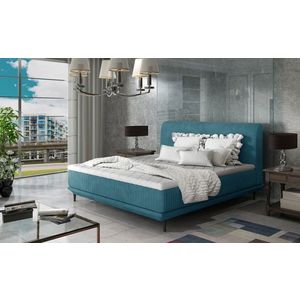 Artelta Manželská postel ASTERIA | 140 x 200 cm Barva: Modrá / Jasmine 85 obraz
