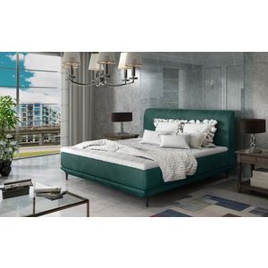 Artelta Manželská postel ASTERIA | 140 x 200 cm Barva: Zelená / Monolith 37 obraz