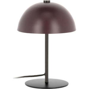 Vínová stolní lampa s kovovým stínidlem (výška 33 cm) Aleyla – Kave Home obraz