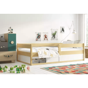 BMS Dětská postel HUGO | 80 x 160 cm Barva: Borovice obraz
