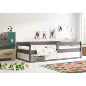 BMS Dětská postel HUGO | 80 x 160 cm Barva: Grafit obraz