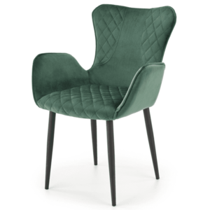 Jídelní židle SCK-427 tmavě zelená obraz