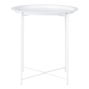 Přístavný stolek BOSTAO bílá obraz