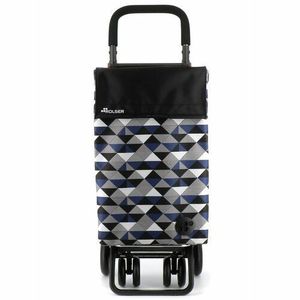Rolser Nákupní taška na kolečkách Classic Sahara Tour 4x4, modrá obraz