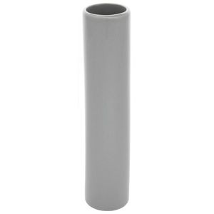 Keramická váza Tube, 5 x 24 x 5 cm, šedá obraz