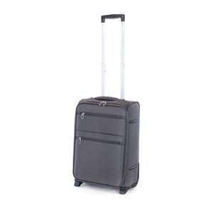 Pretty UP Cestovní textilní kufr TEX15 S, šedá obraz