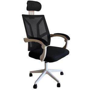 Kancelářská židle Drake 4797 černá/bílá obraz