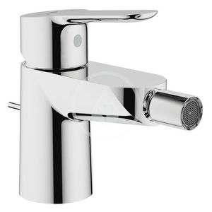 GROHE Start Edge Bidetová baterie s výpustí, chrom 23345000 obraz