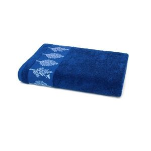 Faro Bavlněný ručník Terra 70x140 cm tmavě modrý obraz