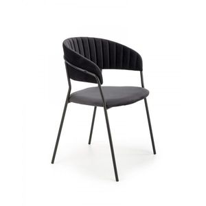 HALMAR Designová židle Peva černá obraz