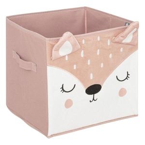DekorStyle Dětský úložný box JELONEK růžový obraz