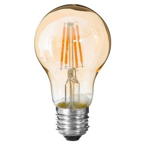 DekorStyle LED žárovka Amber Straight 2W E27 obraz