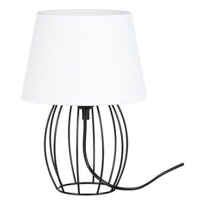 TP Living Stolní lampa MERANO 20 cm černá/bílá obraz