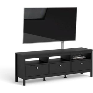 Tvilum TV stolek DRILL 151 cm černý obraz