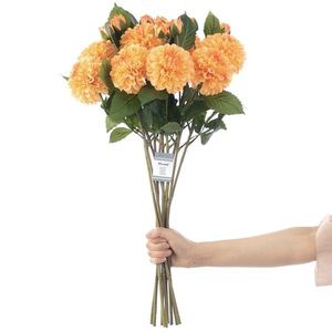 AmeliaHome Umělá květina PIWONI 10 ks oranžová obraz