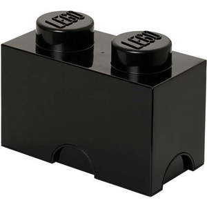Černý úložný dvojbox LEGO® obraz