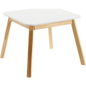 Dětský stolek s bílou deskou 55x55 cm – Casa Selección obraz