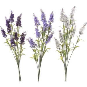 Umělé květiny v sadě 3 ks (výška 55 cm) Lavender – Casa Selección obraz