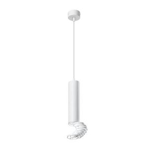 Závěsná lampa TUBA 1xGU10 Bílá obraz