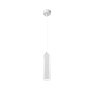 Závěsná lampa TUBA 1xGU10 Bílá obraz